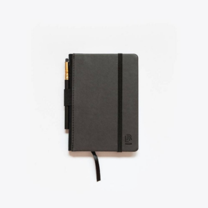 619460870.png Small Black Blackwing Slate Dotted Notebook