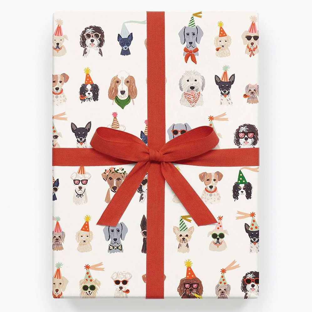 Party Dogs Flat Wrap