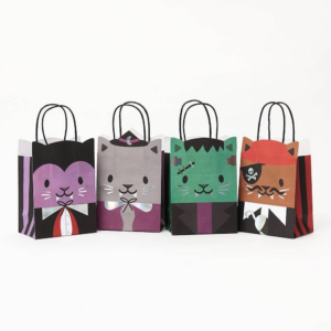 Costume Cats Treat Bags S/4