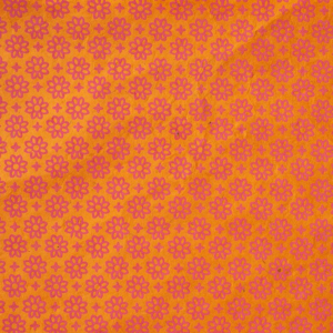 619461242.png Orange Magenta Blossoms Handmade Paper
