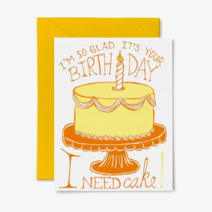 619461394.png I Need Cake Birthday Card