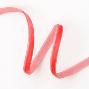 619461409.png Pink Lemonade Velvet Ribbon 1/4" 10 YD