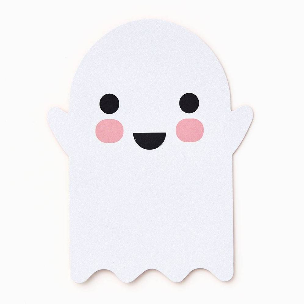 HALL OFF/EMBL A2 Diecut Glitter Ghost FLD