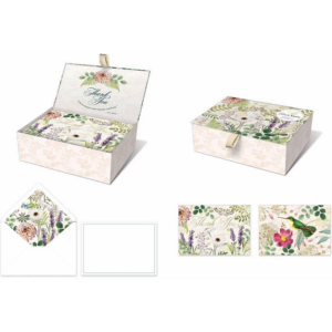 619461815.png Hummingbird Garden Thank You Card Set