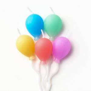 Balloon Candles S/5