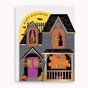 619462096.png Haunted House Halloween Card