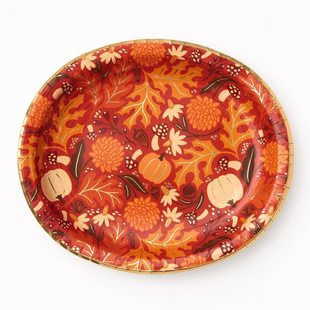 Harvest Medley Oval Plates