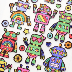 619462401.png Rainbow Robot Stickers