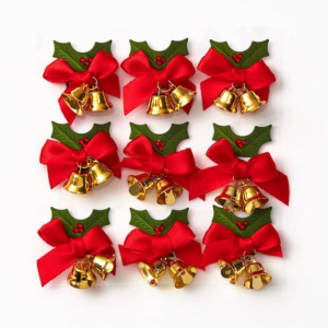 Dimensional Holiday Bell Stickers