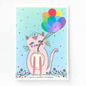 619462687.png Specialty Glitter Purrfect Birthday Card