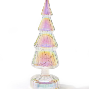 Glass LED Christmas Tree