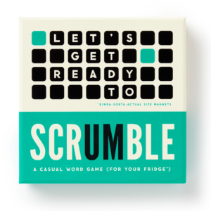 Scrumble Magnetic Fridge Game