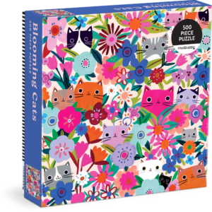 Blooming Cats 500 Piece Family Puzzle