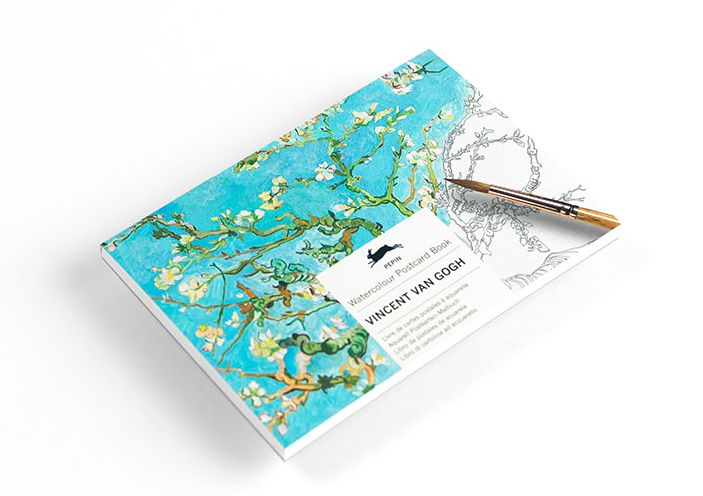 Vincent van Gogh (new edition) - Watercolour Postcard Book