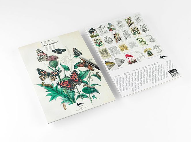 Natural History - Artists' Colouring Book