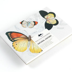 Natural History - Watercolour Postcard Book