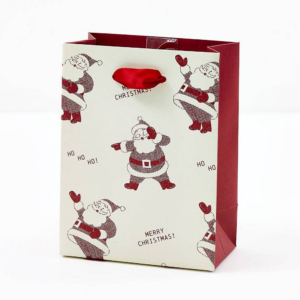 619699183.png SM Newsprint Santas Gift Bag