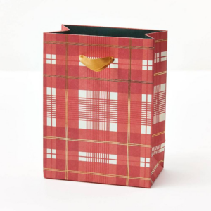 619699190.png SM Red & Green Plaid Gift Bag