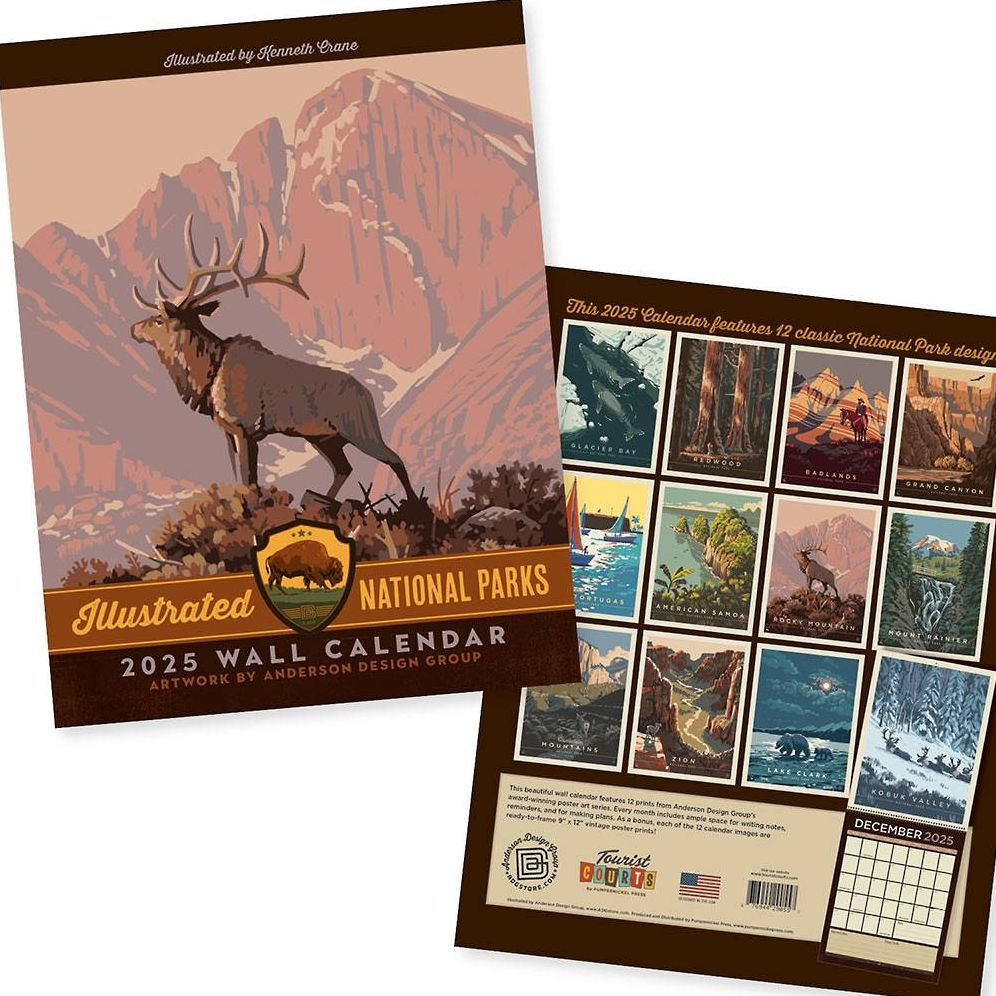2025 Kenneth Crane National Parks Calendar