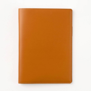 619798091.png Paper Source Tan Leather Refillable A5 Journal Cover