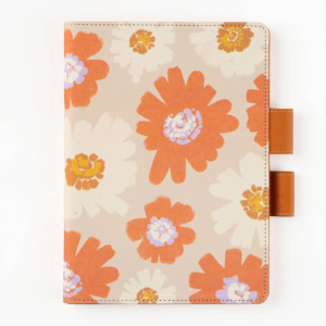 619798099.png Paper Source All Over Floral Bookcloth Journal Cover with Pen Loop Closure