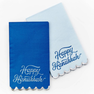 619798124.png Hanukkah Dual Pack Guest Napkin S/20
