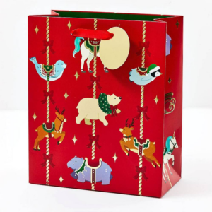 MED Holiday Carousel Gift Bag