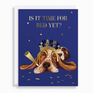 619798196.png NYEAR OFF/FOIL A2 Sleepy NYE Dog FLD S/10