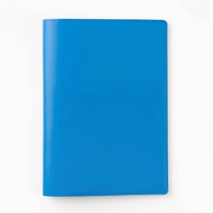 619798204.png Paper Source Blue Leather Refillable A5 Journal Cover