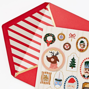 XMAS OFF/FOIL/EMBL A2 North Pole Portraits FLD