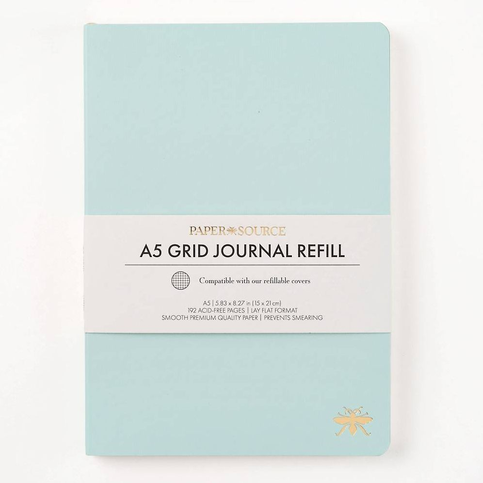 Paper Source A5 Journals Pages - Gridded