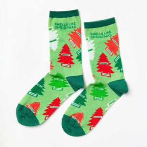619897718.png Smells Like Christmas Adult Socks