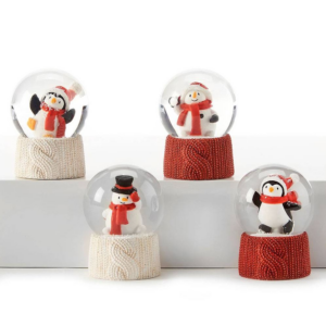 619938322.png Mini Holiday Snowglobes, Assorted 4 styles