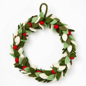 620056244.png Greenery Wreath with Red Poms