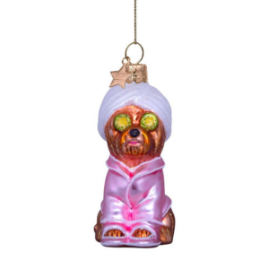 620056246.png Selfcare Dog Glass Ornament