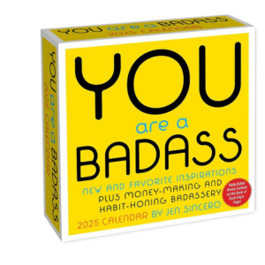2025 You Are a Badass Day-to-Day Calendar