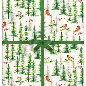 620130804.png Snowy Forest Flat Wrap