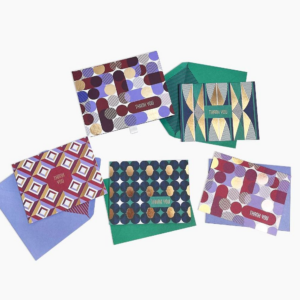 TYOU OFF/FOIL Geometric Thank You FLD S/12