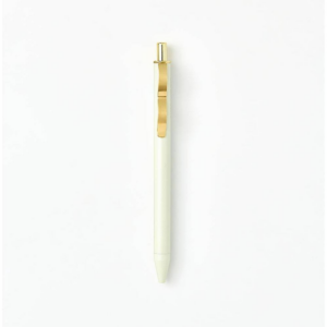 620362011.png PS Collection Ivory Gold Clip Gel Single Pen