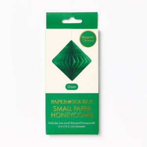 620362279.png Diamond Paper Honeycomb Ball,Green,Small 6 inches