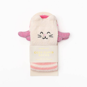 Cupid Cat Socks