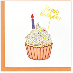 620362366.png Quilled Birthday Polka Dot Cupcake Greeting Card