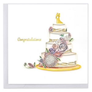 620362398.png Quilled Floral Wedding Cake Greeting Card