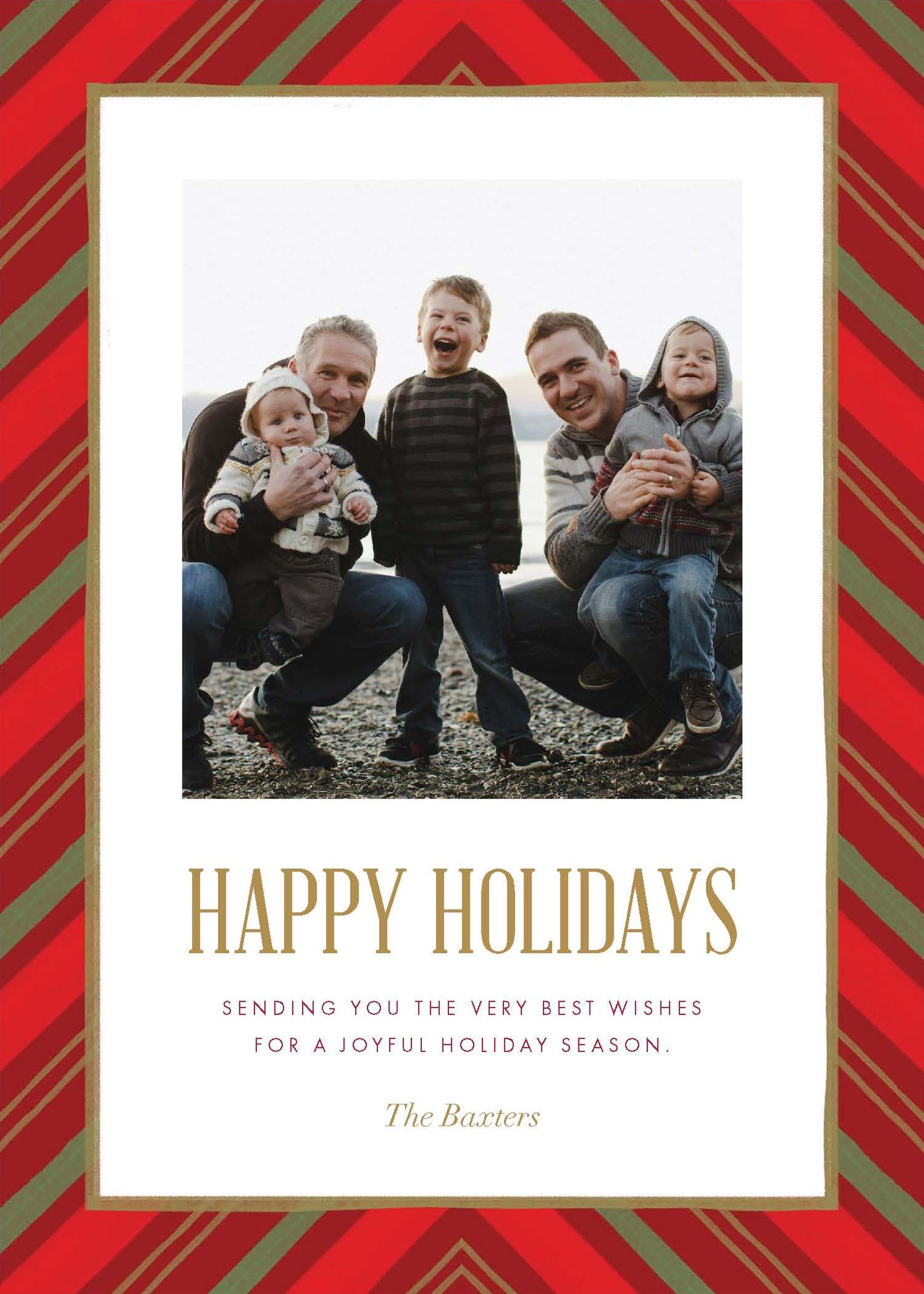 Holiday Frame Holiday Photo Card