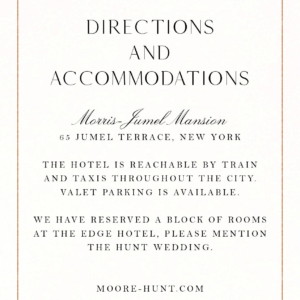 Bow Border Foil Information Card