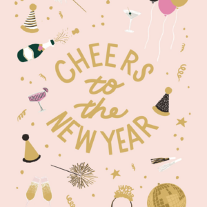 Cheers to the New Year Photo Card