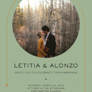 620533977.png Destiny Photo Green Wedding Invitation