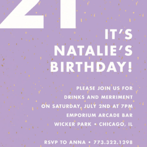 Colorful Party Invitation