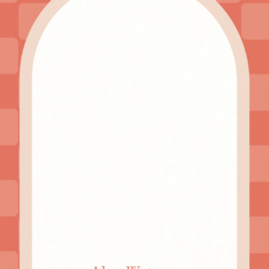 Checkered Arch Stationery