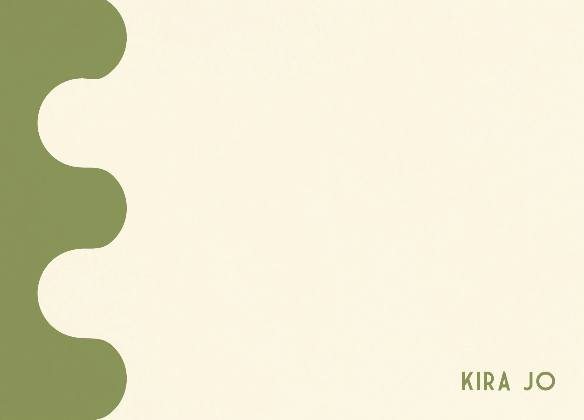 Side Wiggle Stationery